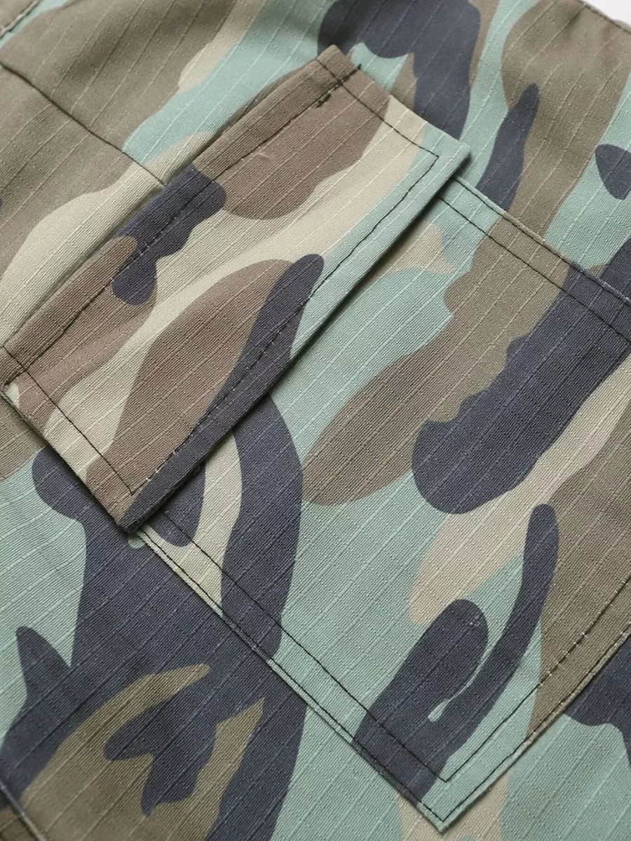 Men's Star Camouflage Cargo Capris option 5