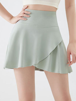 Pink - Leg-Lengthening mini skirt