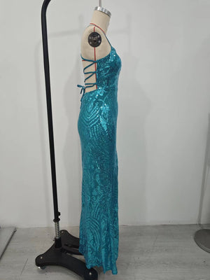 bodycon dress featuring geometric in Sky Blue with Polyester Care instructions: Hand wash cold texture