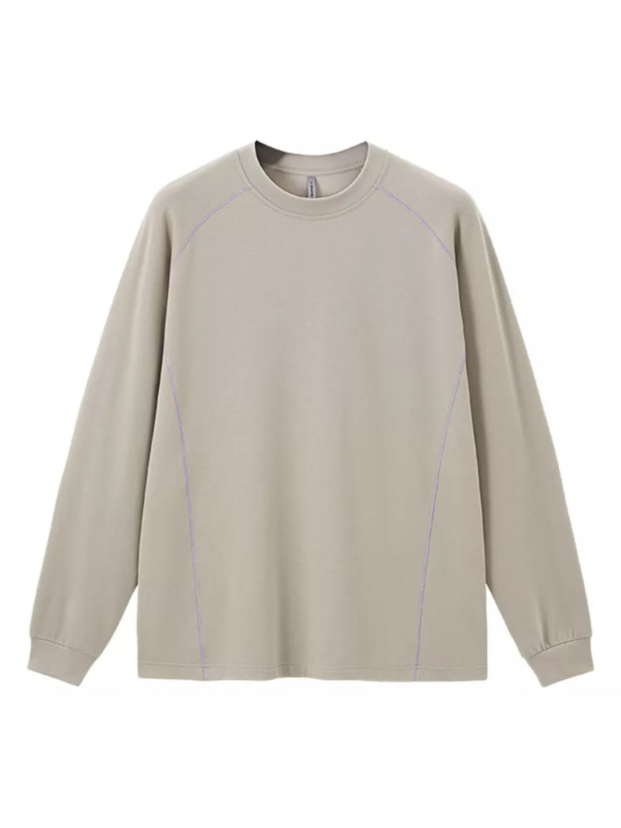 charcoal regular t-shirt with round neck