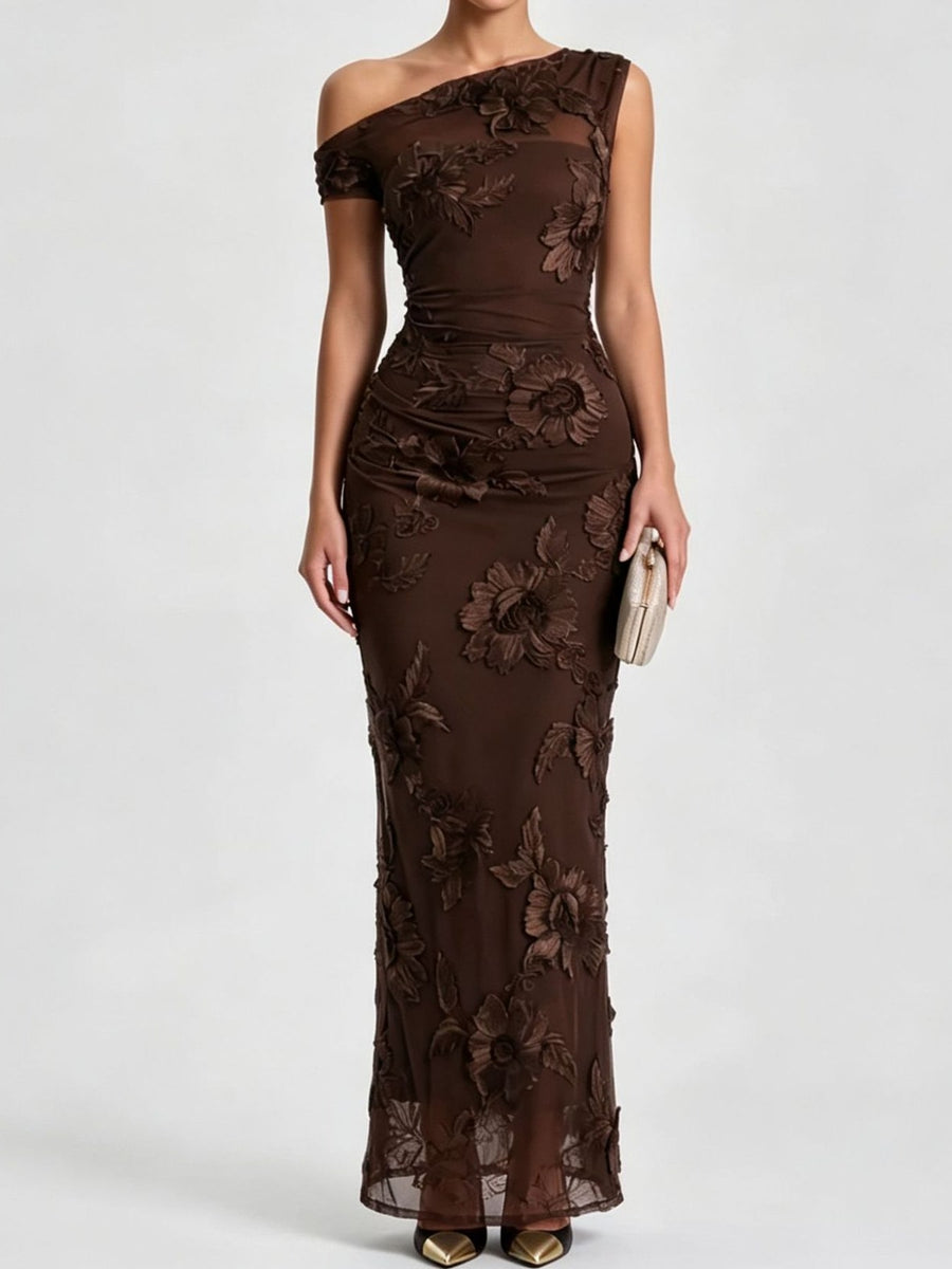 ivory maxi dress