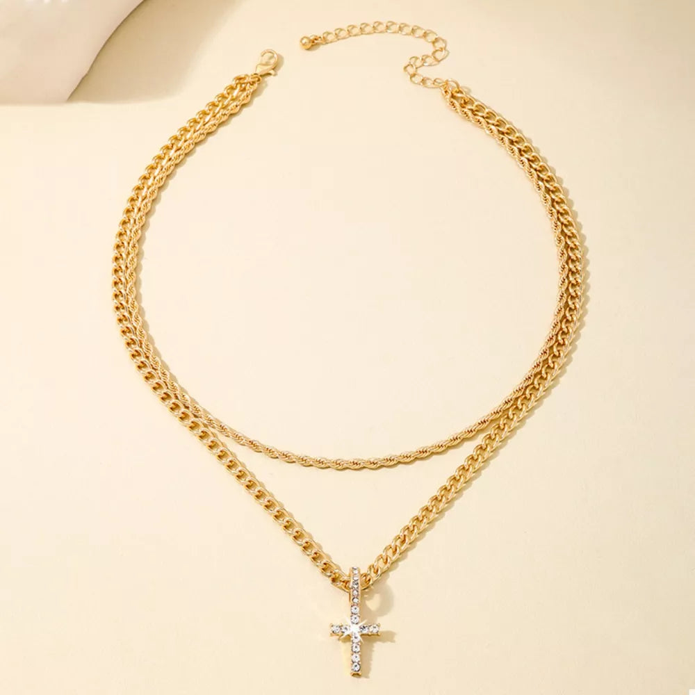 18K Gold-Plated,Alloy,glass Care instructions: Avoid wearing during exercise, as necklace in Gold with jewelry silhouette