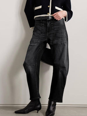 Light Blue wide-leg jeans