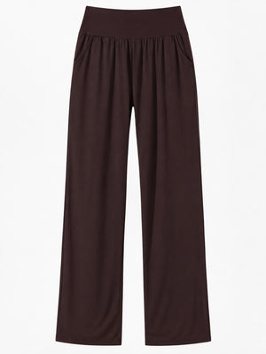 Light Gray wide-leg pants