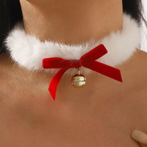 18K Gold-Plated, Iron, Plush Care instructions: Avoid wearing during exercise, a choker necklace in red with fitted