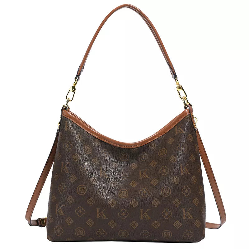 Monogram Pattern Shoulder Bag option 6