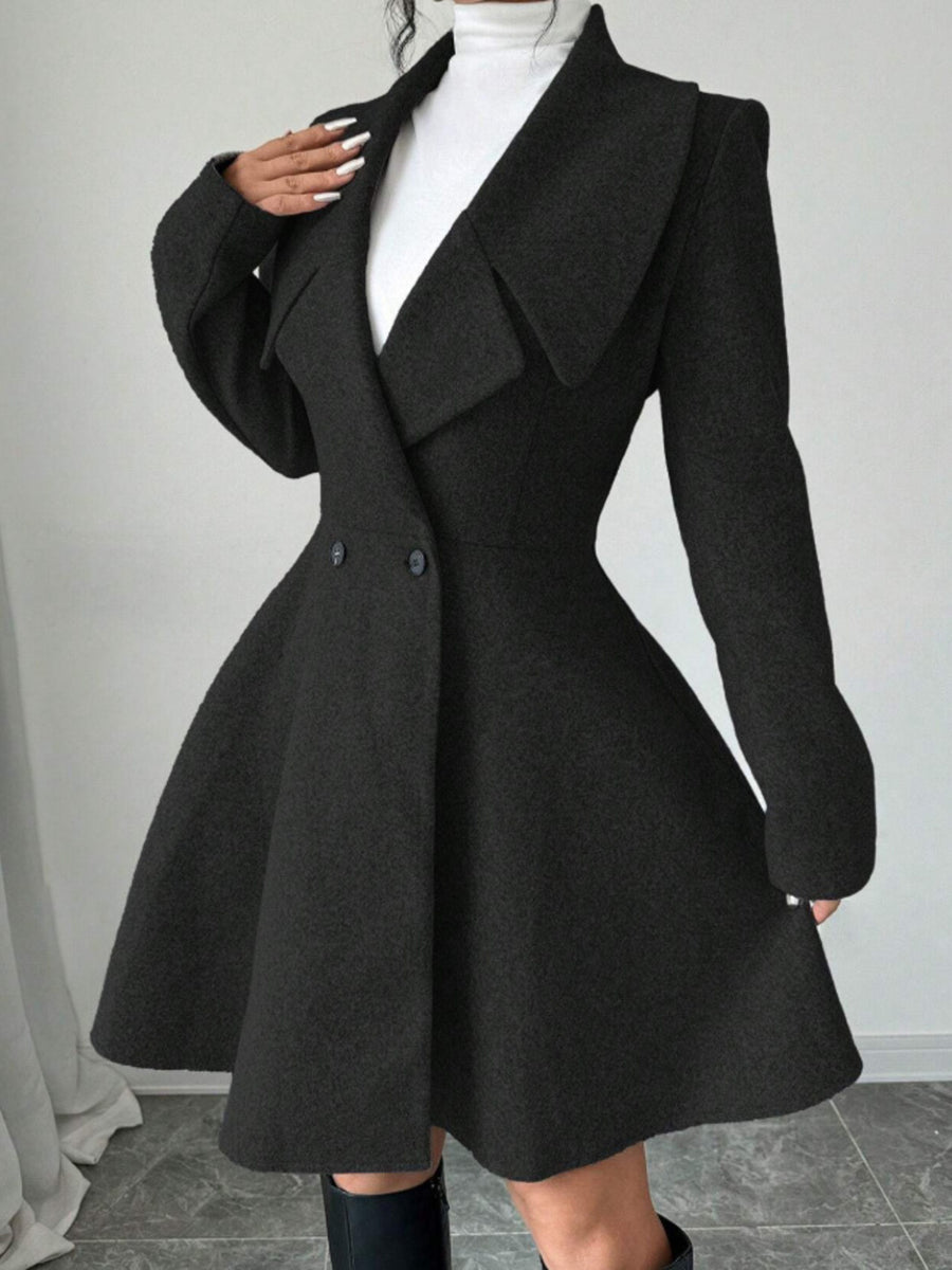 gray overcoat