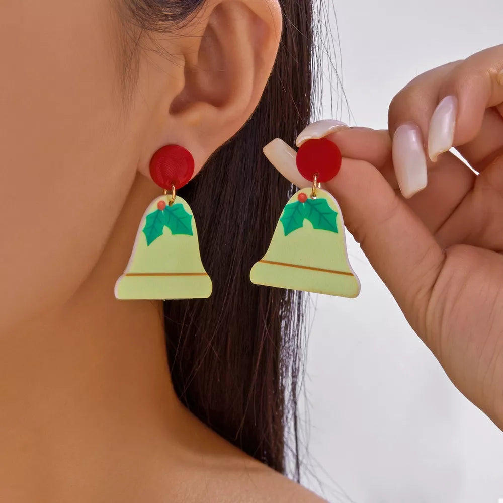 earrings in Santa