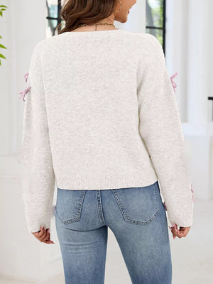 cardigan in Off-white