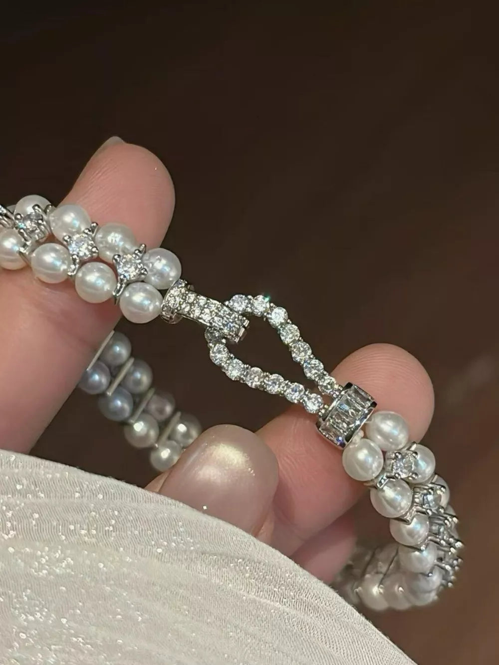 silver bracelet