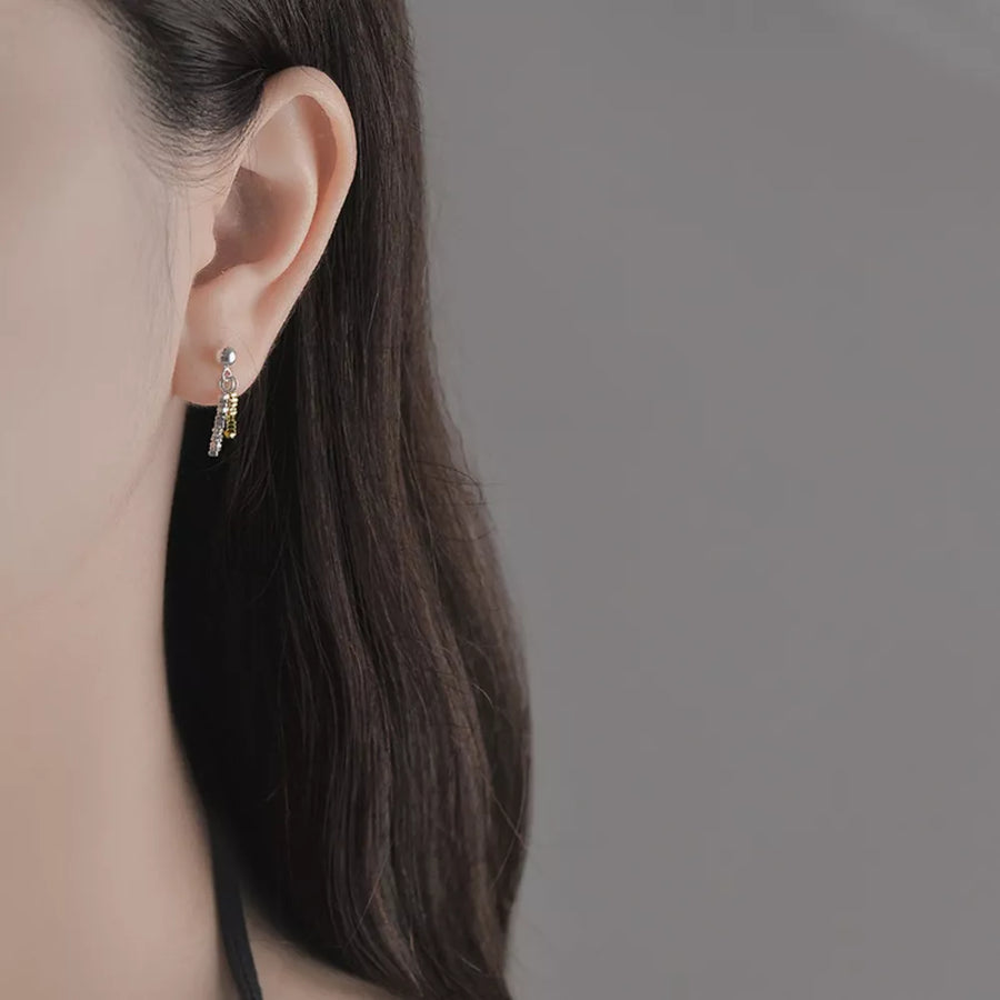 modern earrings in Silver with null