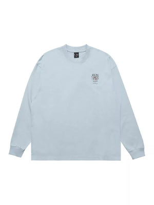 streetwear t-shirt in Black with crew neck