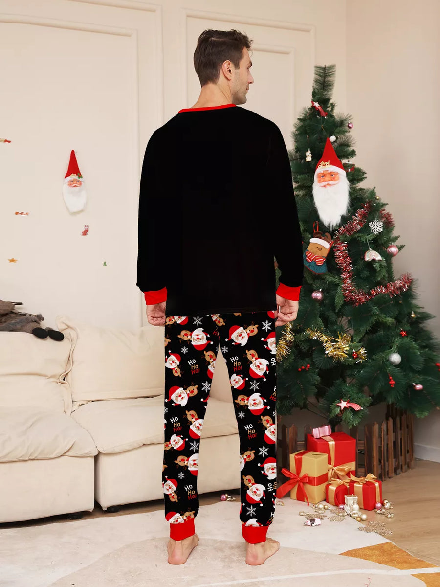 pajama set featuring graphic print in red with 95% polyester, 5% spandex Care instructions: Machine wash cold texture
