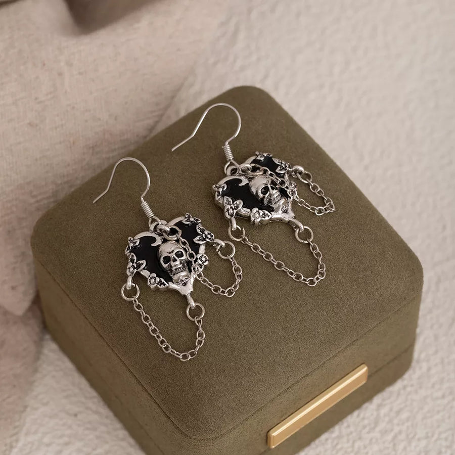 Zinc alloy,Stainless Steel,Silver-plated Care instructions: Avoid wearing during earrings in Silver with dangle silhouette