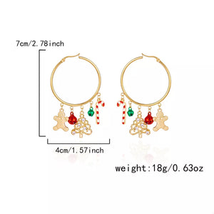 glam earrings in Gold with N/A