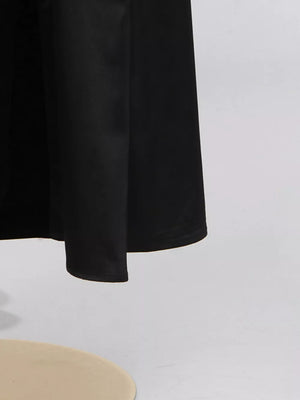 Lace Up Back Tube Maxi Dress option 9