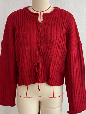 pullover sweater in Apricot