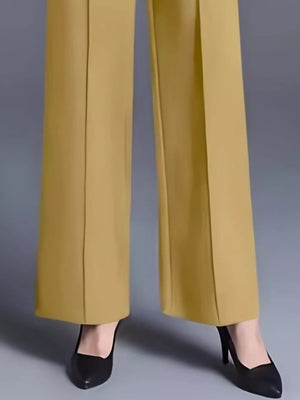 High Waist Wide Leg Pants in Black