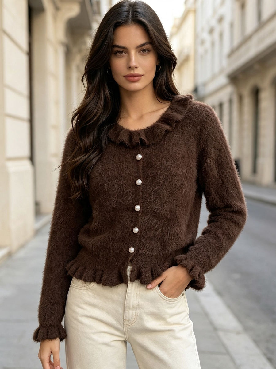 cardigan in White