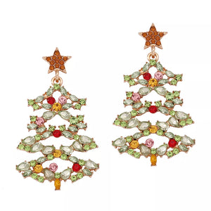 glam earrings in gold with not applicable