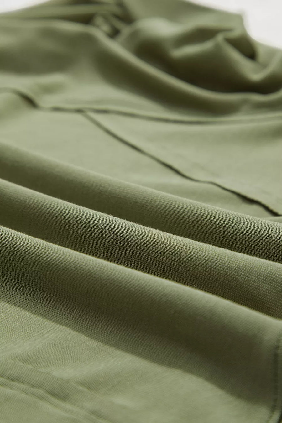 Long Sleeve Round Neck Paneling T-shirt option 8