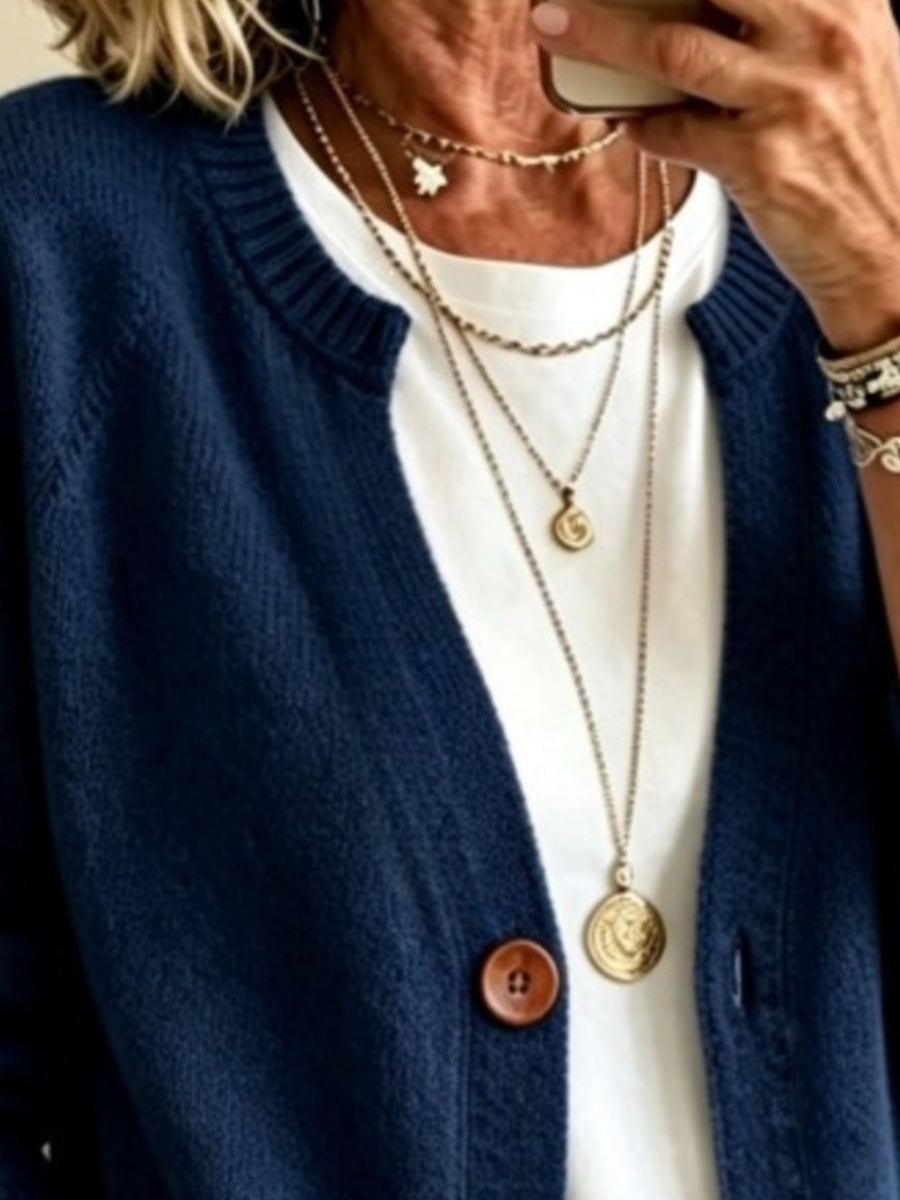 cardigan in Sky Blue
