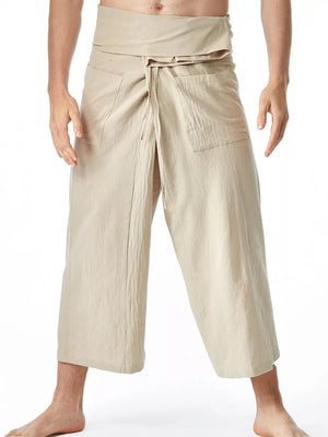 Men's Loose Fit Sweatpants With Tie Waist, view 18
