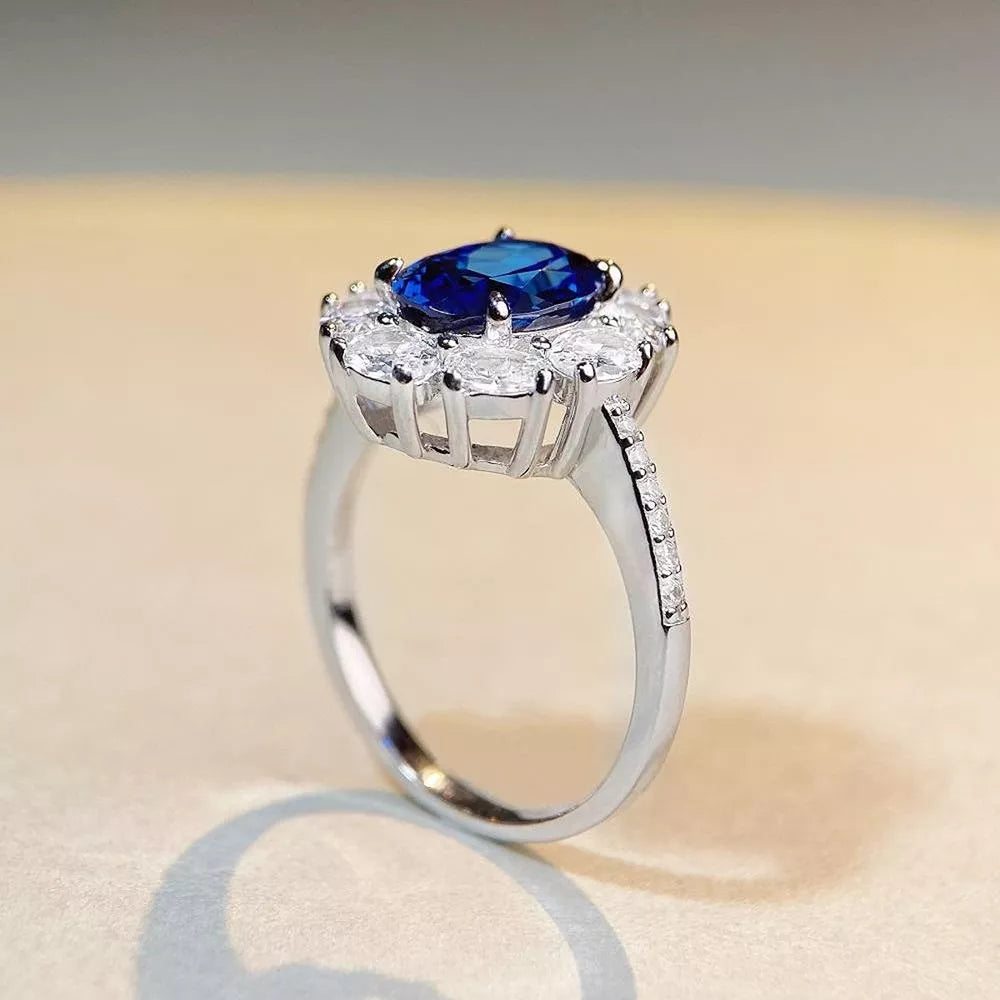 sapphire blue ring with n/a and n/a