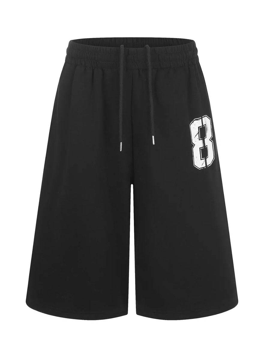 Men's Number 8 Wide Leg Capris option 8