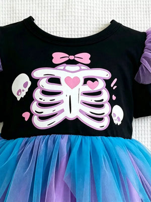 65% cotton, 35% polyester Care instructions: Machine wash cold tutu dress in lavender with A-line silhouette