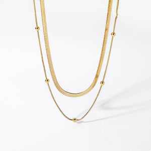 Gold necklace