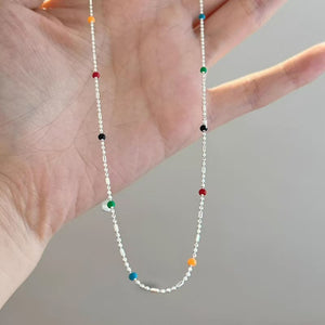 Silver necklace