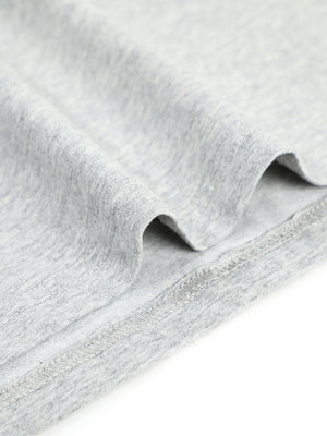 White regular t-shirt with crew neck