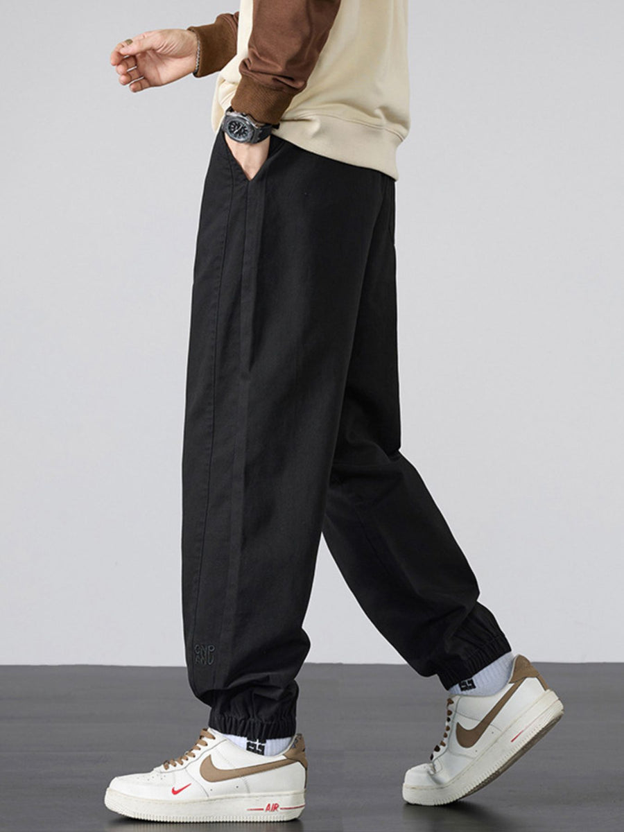 olive green joggers