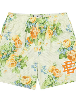 Black Men's Full Size Elastic Waist Shorts