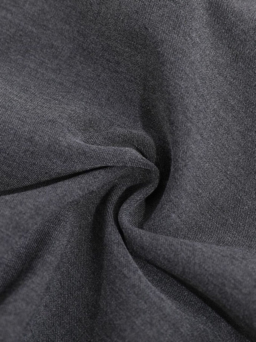 capris in charcoal gray with high-waisted and capri