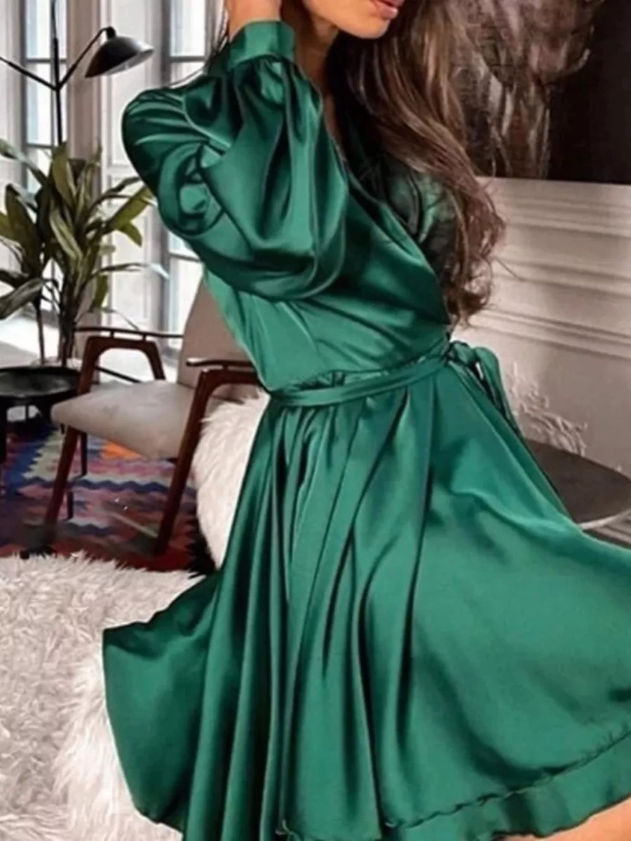 Khaki mini dress