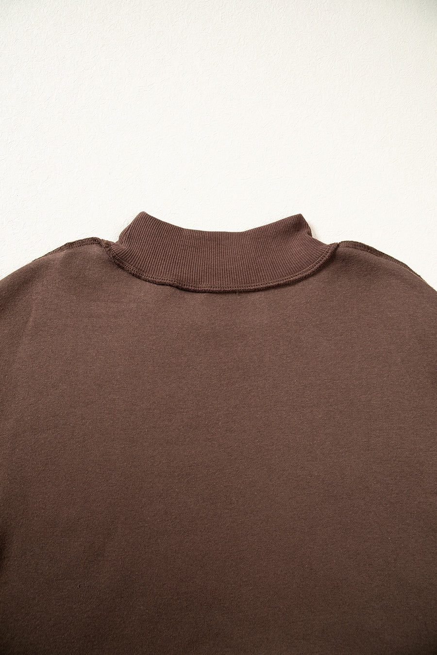 black sweatshirt with graphic print and long sleeve