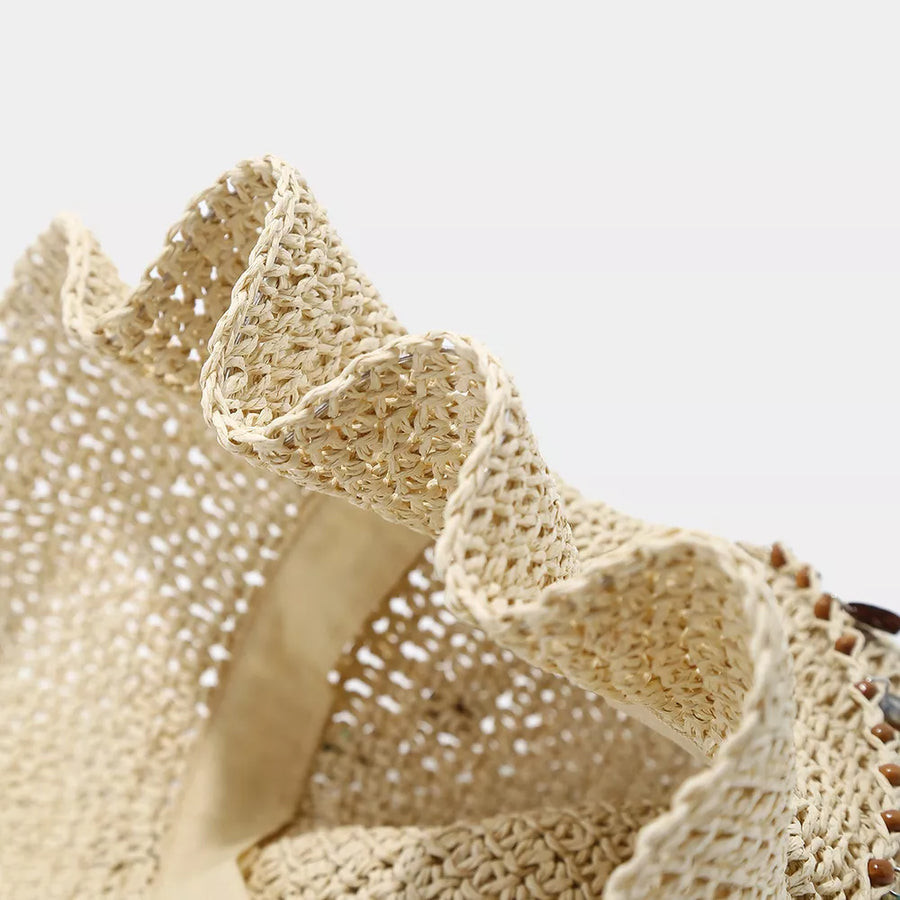 hat in beige