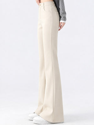 Apricot-Regular with trousers with high-waisted 33