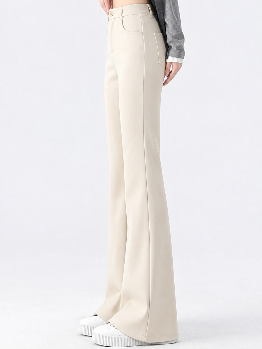 Apricot-Regular with trousers with high-waisted 33