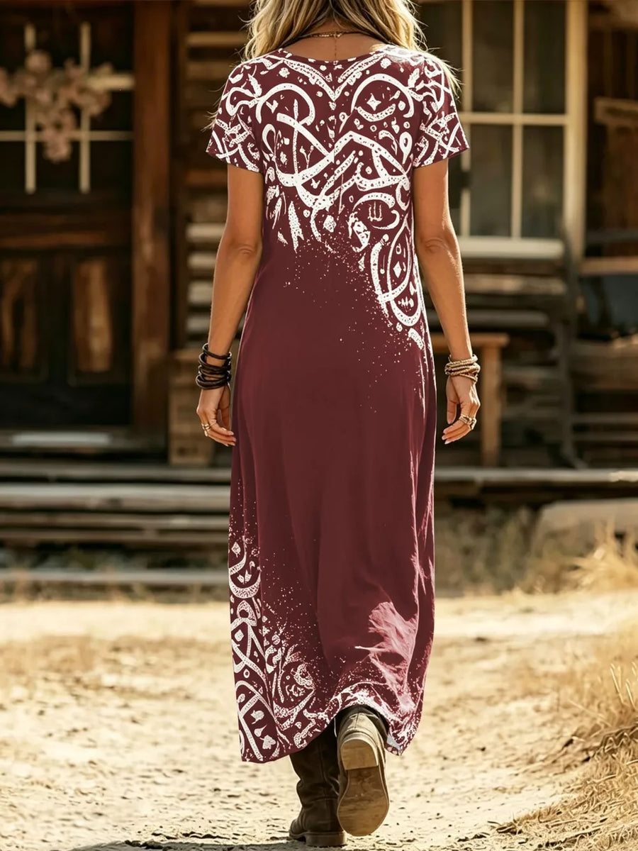 white midi dress with stretch and short sleeve