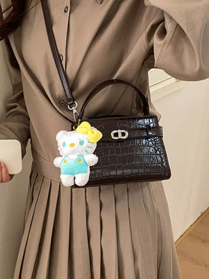 Crocodile Embossed Crossbody Bag option 5