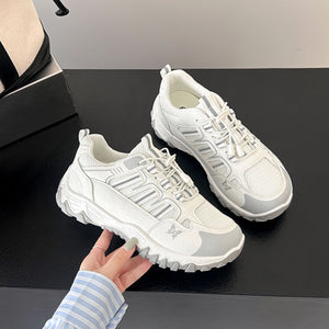 Pink sneakers