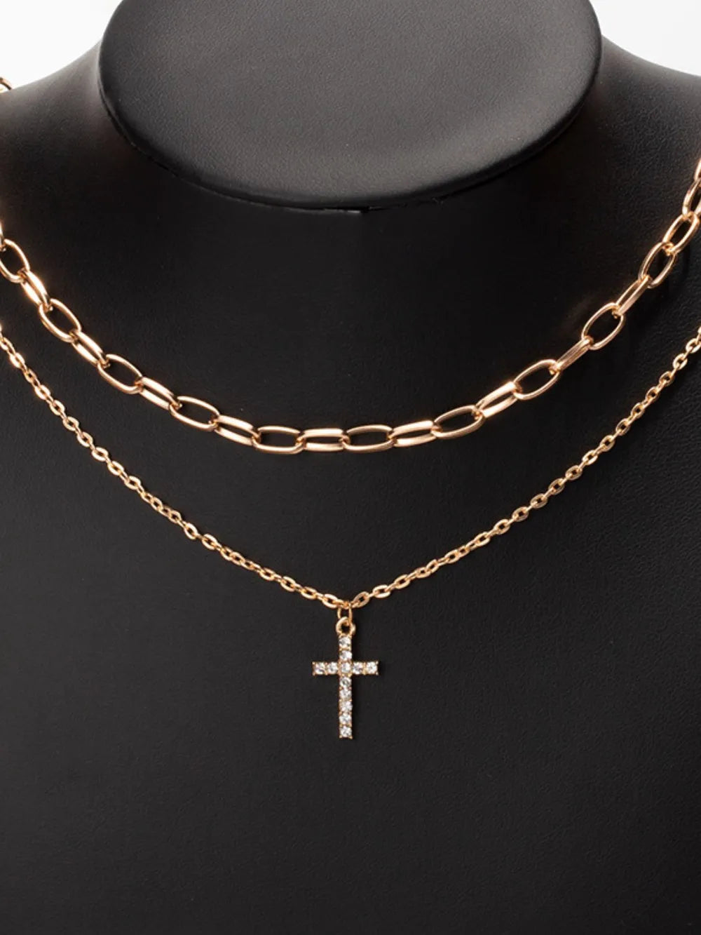 18K Gold-Plated,Zinc alloy,Zircon Care instructions: Avoid wearing during exerci necklace in clear with na silhouette