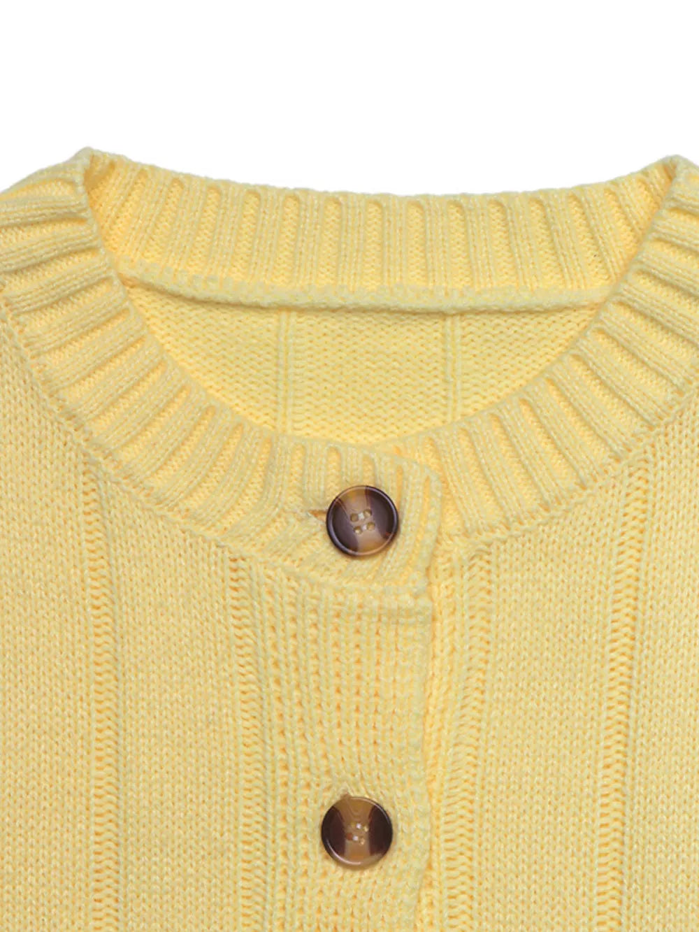 Button Up Dropped Shoulder Cardigan option 7