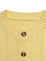 Button Up Dropped Shoulder Cardigan option 7