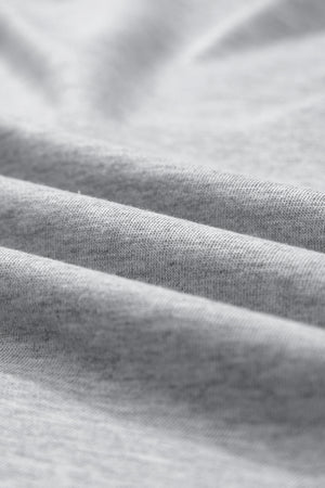 Gray USA Appliqué Notch Sweatshirt