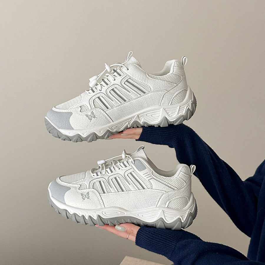 White sneakers