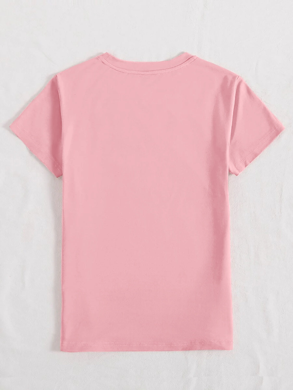 Peeps graphic t-shirt in blush pink, short sleeves, crew neck, casual essential
